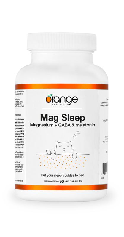 ORANGE - SLEEP - MAGNESIUM + GABA + MELATONIN9