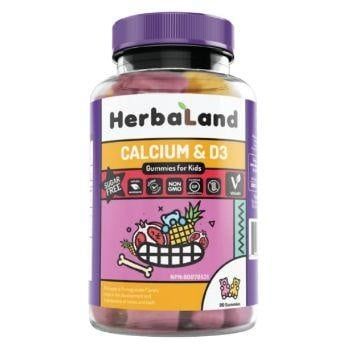 HERBALAND-GUMMIES FOR KIDS: CALCIUM &amp; D39