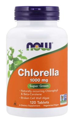 Now - Chlorella 1000mg 60tab