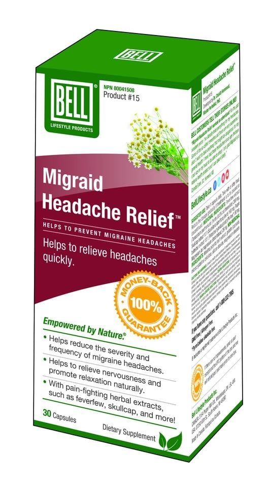 HEADACHE RELIEF-30 CAPS