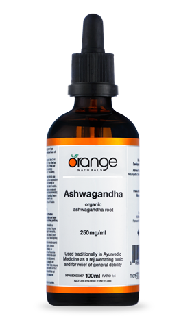 ORANGE- ASHWAGANDHA TINCTURE100M