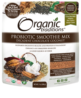 ORGTRAD-PROBIOTIC SMOOTHIE MIX CHOCCO