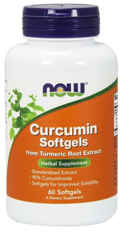 Now - Curcumin Extract 60 softgels