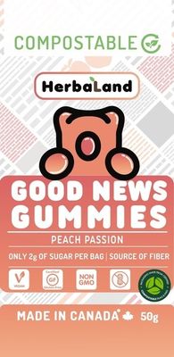 Good News Gummies - Peach Passion (Compostable)