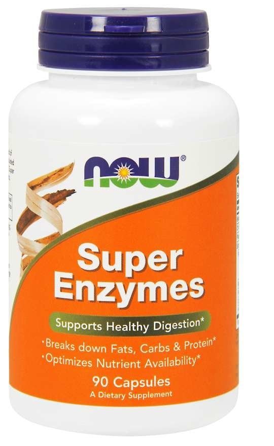 Now - Super Enzymes 90 caps