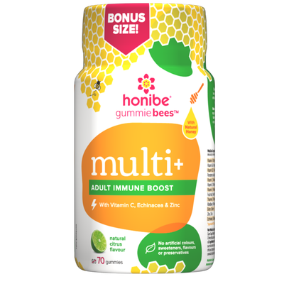 Honibe -  Adult Complete &amp; Immune Boost 60c