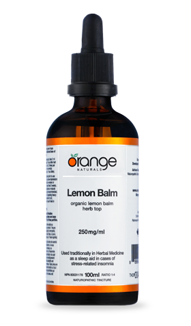ORANGE - LEMON BALM TINCTURE 100ML