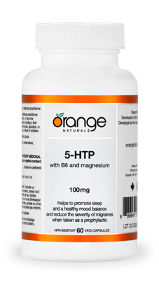 Orange Naturals - 5 - HTP 100mg 6Ocap Orange Naturals - 5 - HTP 100mg 6Ocap
