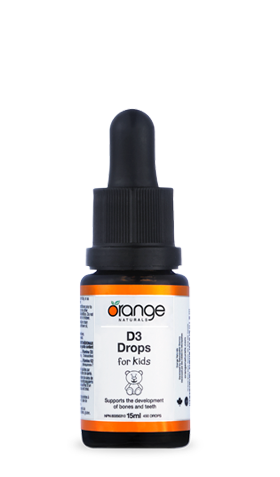 ORANGE-D3DROPS 400IU(KIDS)ORG.MCT15M