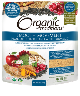ORGTRAD-PROBIOTIC SMOOTH MOVEW/TUMERIC