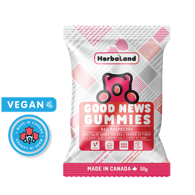 Good News Gummies - Rad Raspberry (Compostable)