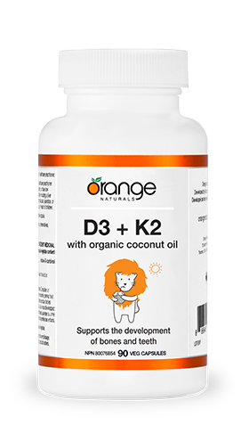 Orange Naturals - D3 + K2 90 softgels