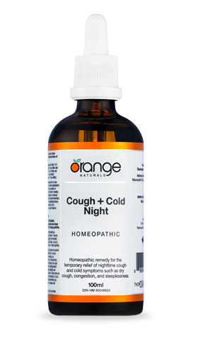 Orange Naturals - Cough+Cold Night Tincture homeopathic 100ml