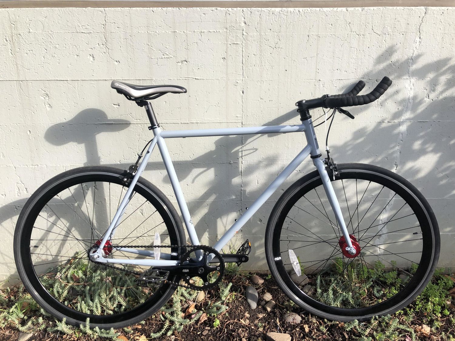 State Bicycle Co. Pigeon: Gray, 58cm