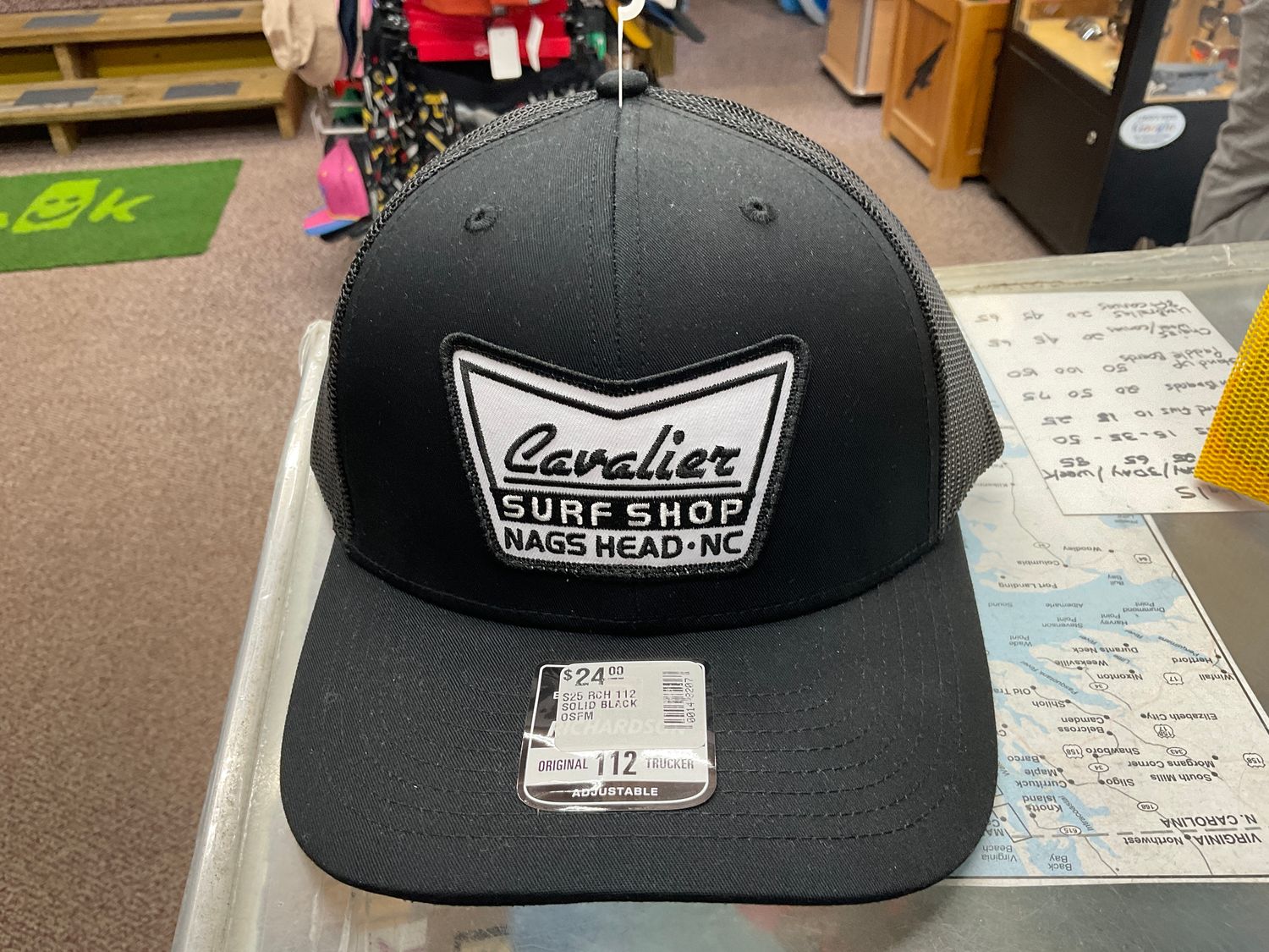 S25 RCH 112, Color: SOLID BLACK, Size: OSFM