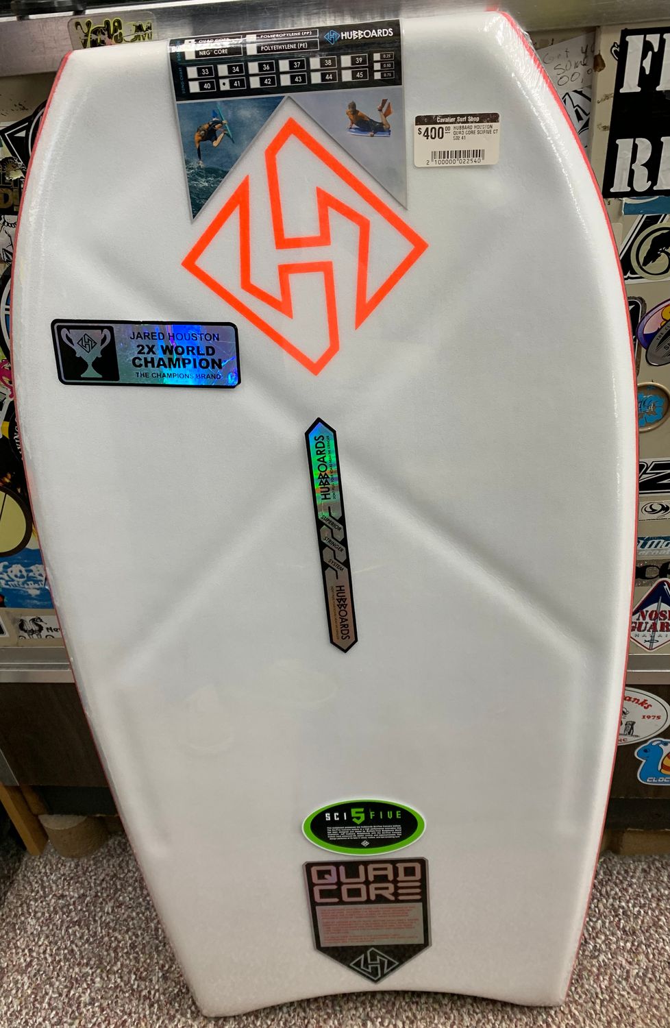 HUBBARD HOUSTON QUADCORE SCIFIVE CT 41" WHITE