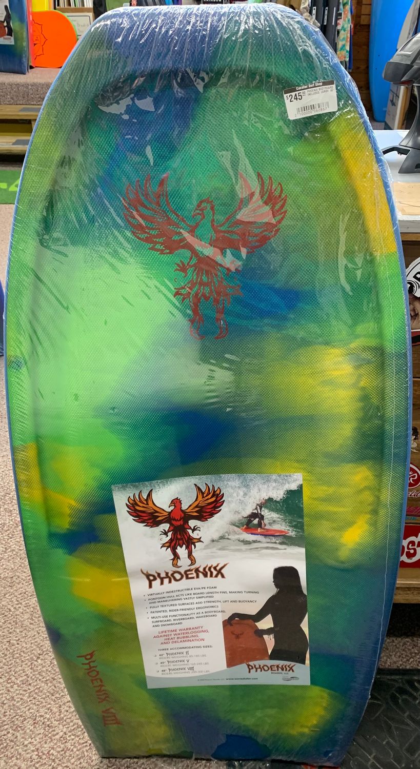 PHOENIX BODYBOARD  INCLUDES  LEASH 