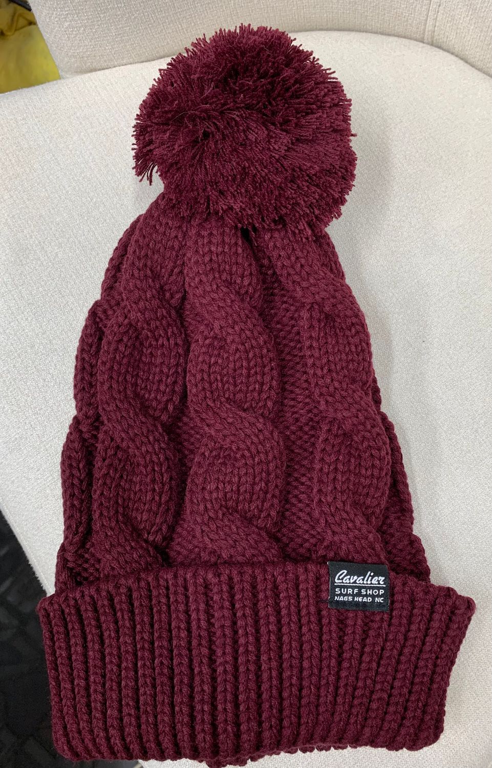  RICH  S23  141, Color: BURGUNDY, Size: OSFM