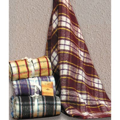 EARTH  RAGZ  EASY  PLAID  BLANKET  60  IN.  X  70  IN,
