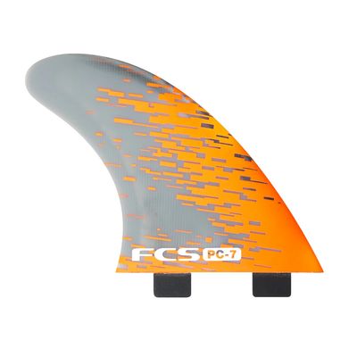 FCS  PC-7  ORANGE  SMOKE  TRI  FIN  SET