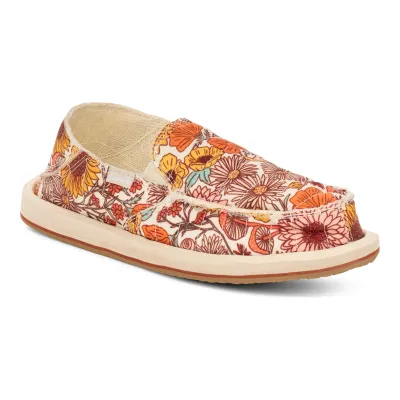SANUK  S25  DONNA  FLORAL  QUILT