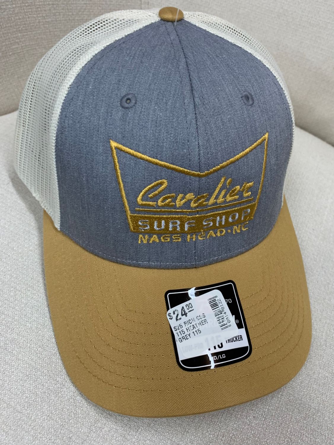 S25 RICH CSS 115, Color: HEATHER GREY/BIRCH, Size: 115