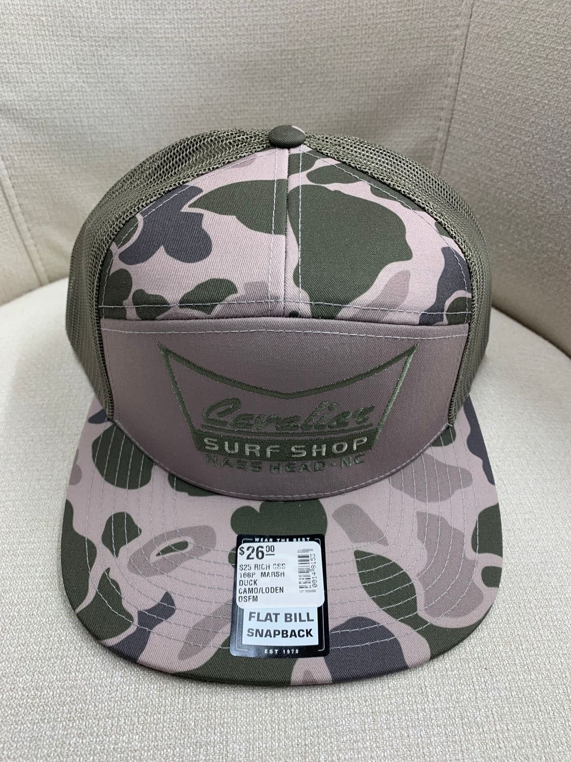 S25 RICH CSS 168P, Color: MARSH DUCK CAMO/LODEN, Size: OSFM