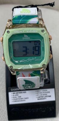 SHARK CLIP FLOWER PATTERN