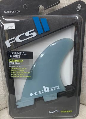 FCS 2 ESSENTIAL SERIES CARVER QUAD REAR MEDIUM