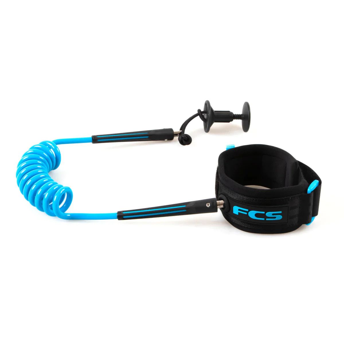 FCS BODYBOARD ESSENTIALS  COIL BICEP , Color: BLUE, Size: 7MM