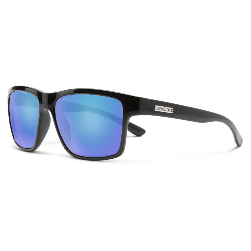 SUNCLOUD A-TEAM BLACK POL BLUE MIRROR