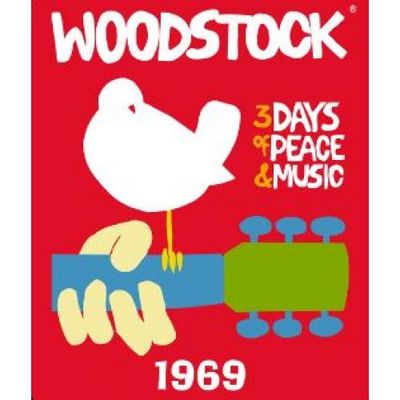 WOODSTOCK 1969 POSTER THROW