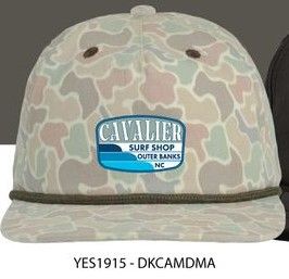 26 YEST BREAKLINES WAVE PRINTED ROPE HAT 