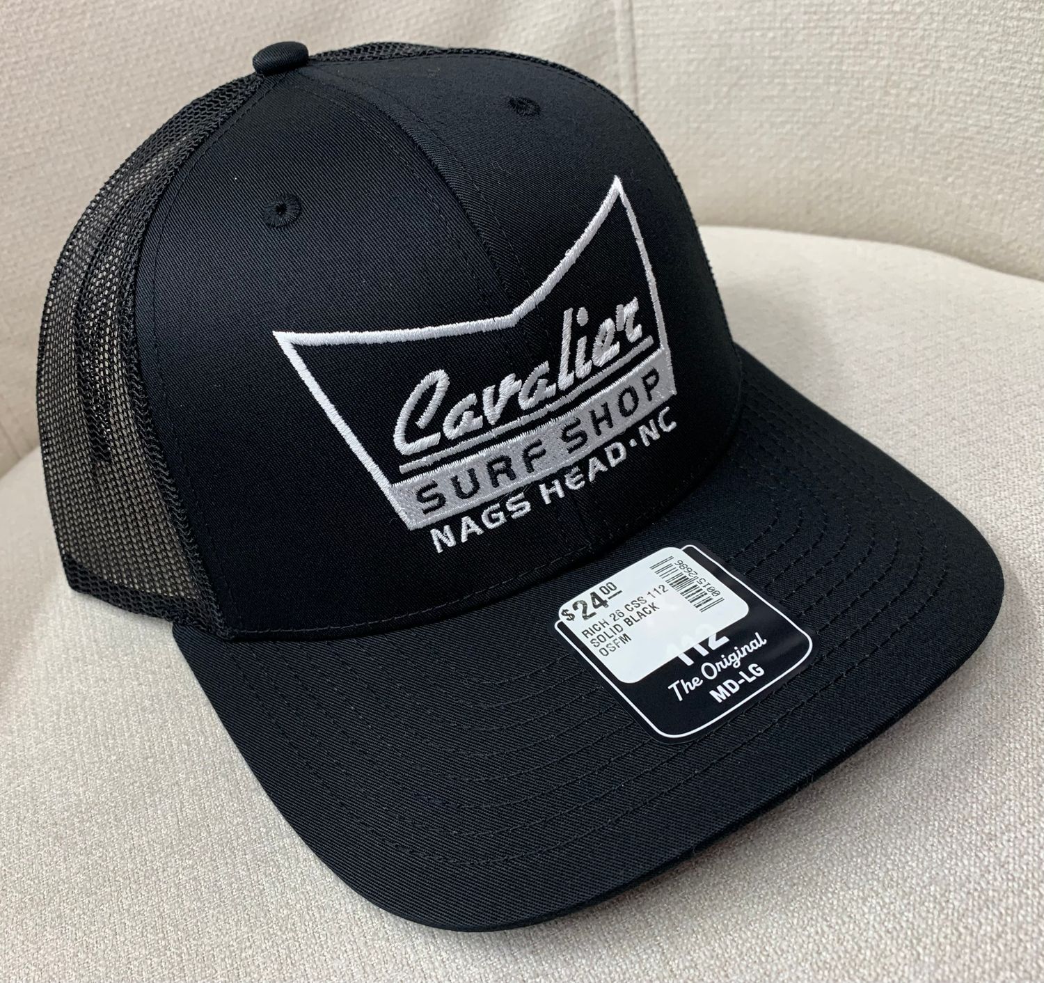 RICH 26 CSS 112 , Color: SOLID BLACK, Size: OSFM