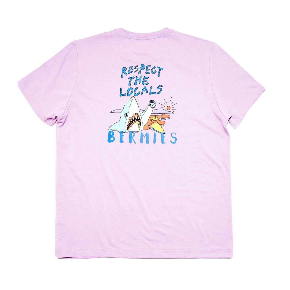 BERMIES 26 RESPECT THE LOCALS ADULTS TEE