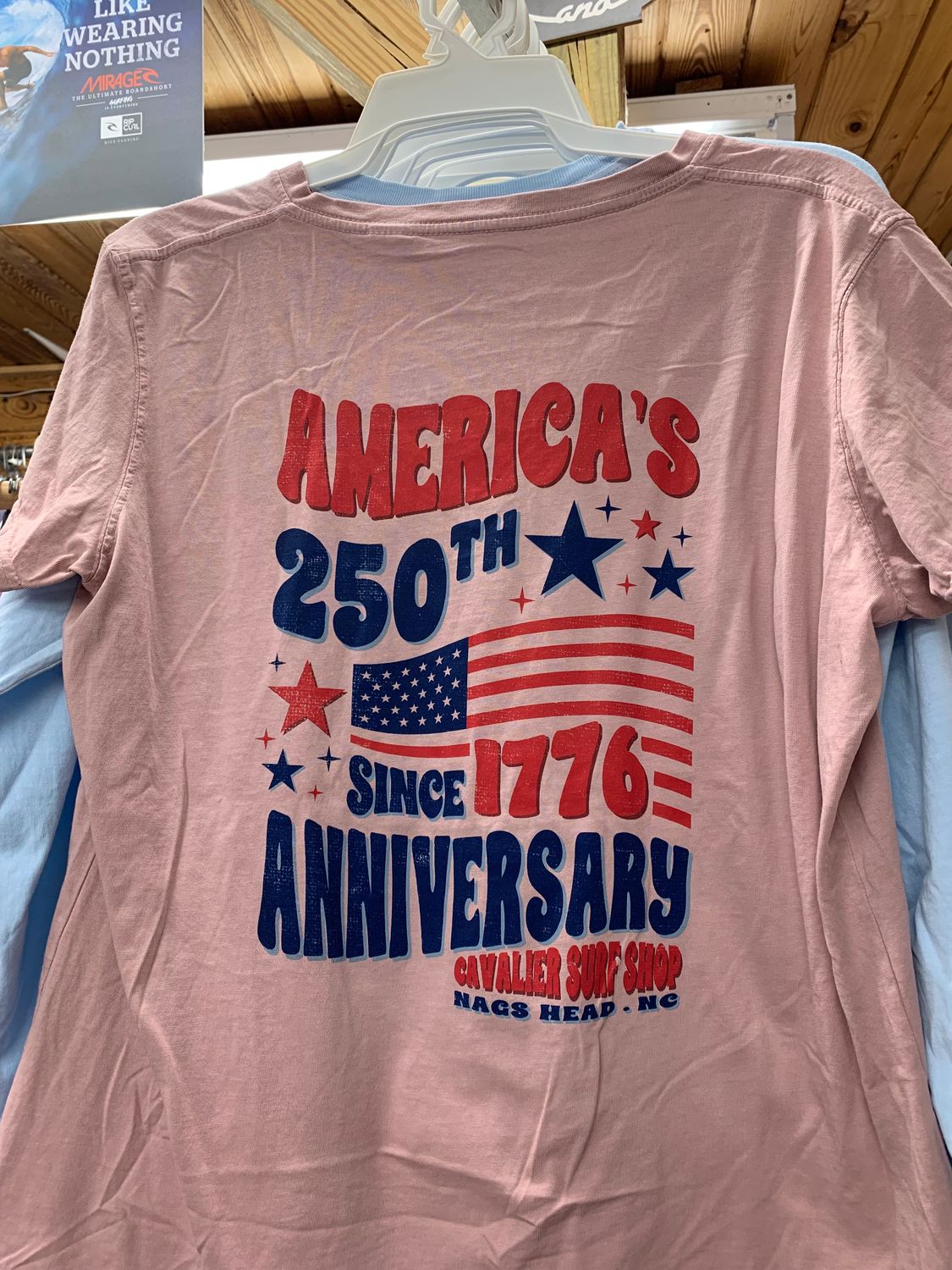 LS 26 CSS LIBERTY LAND USA VINTAGE DYED V-NECK