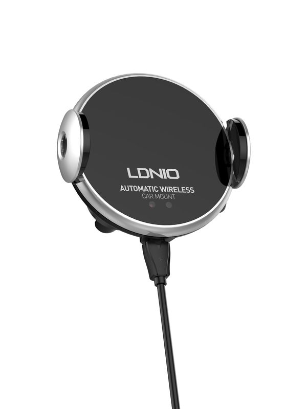 LDNIO Auto Car Holder w/ Wireless Charging