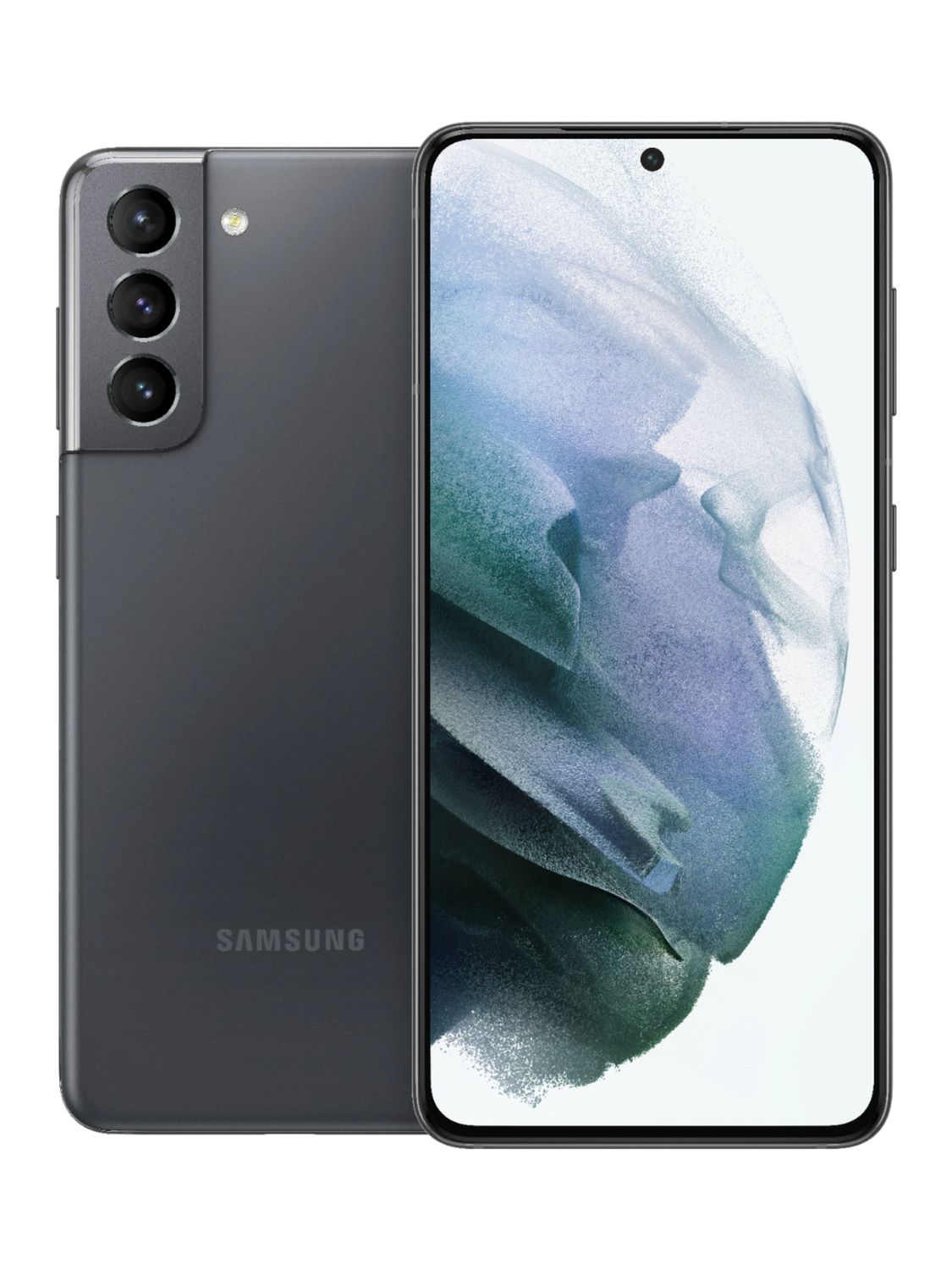 Samsung Galaxy S21 5G, Model: SM-G991B/DS, Color: Phantom Grey, Size: 128GB
