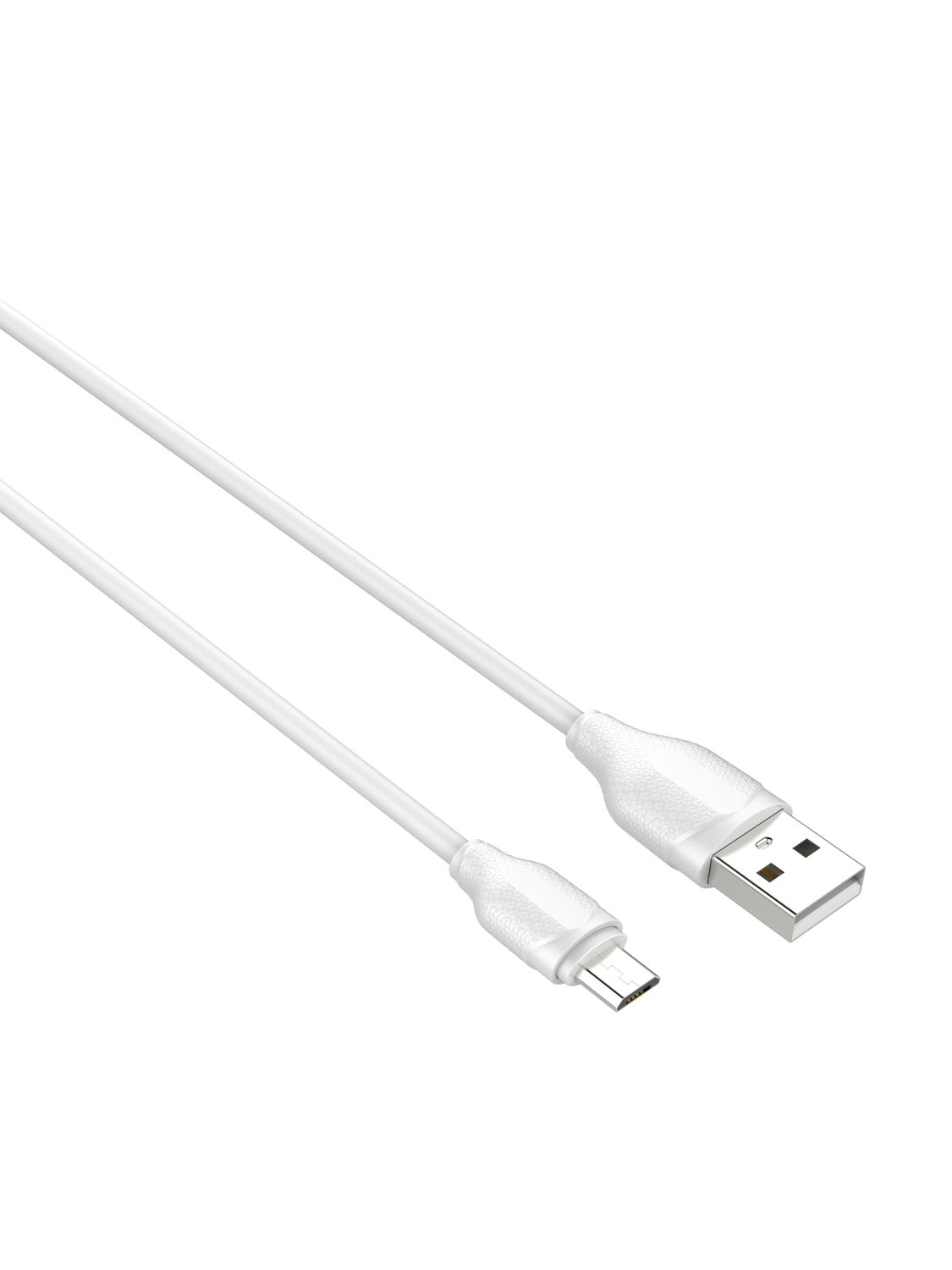 LDNIO 2.1a Charge &amp; Sync Cable, Type: microUSB, Length: 1m, Color: White