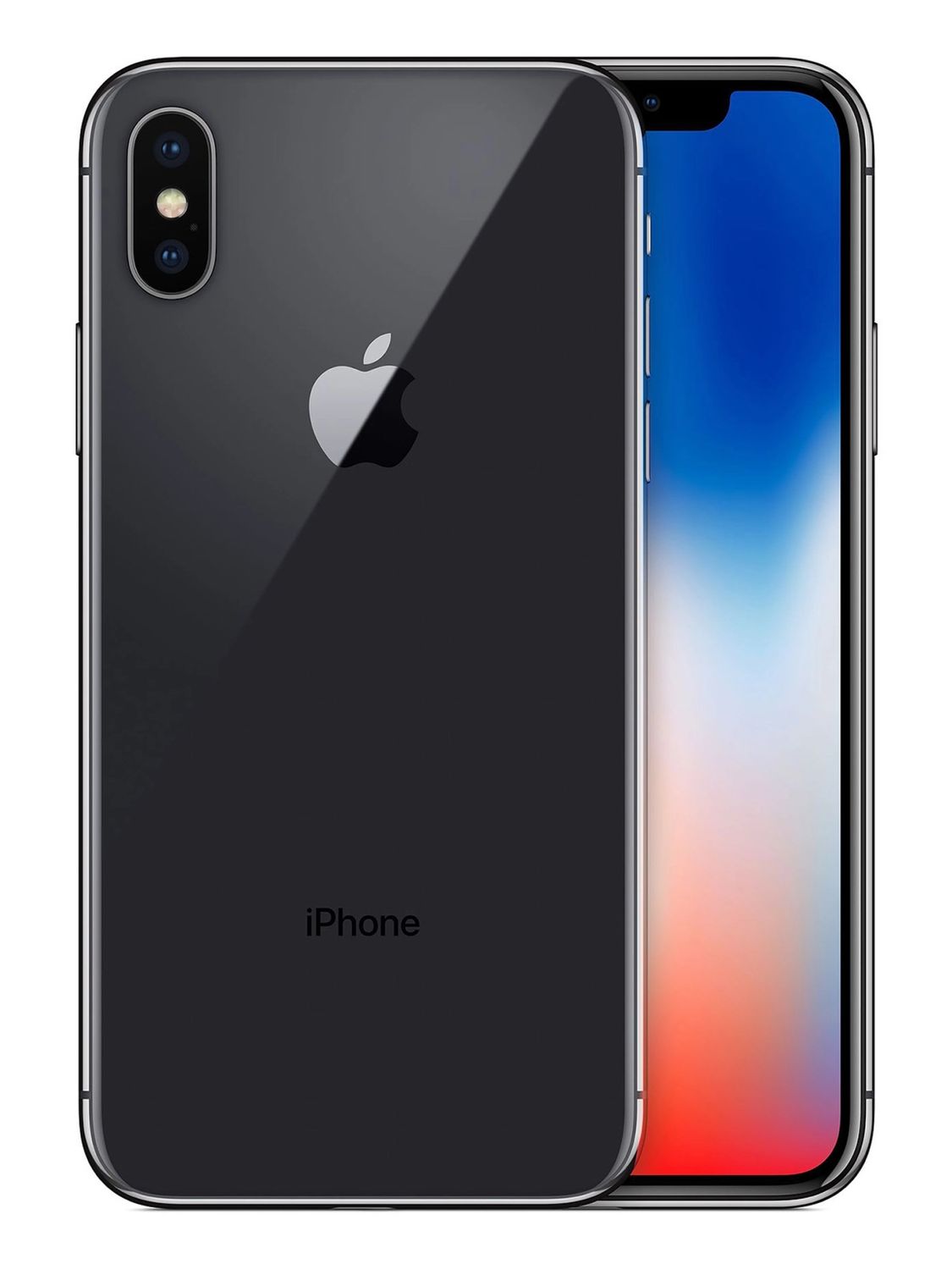 Apple iPhone X, Color: Black, Grade A, Size: 64GB