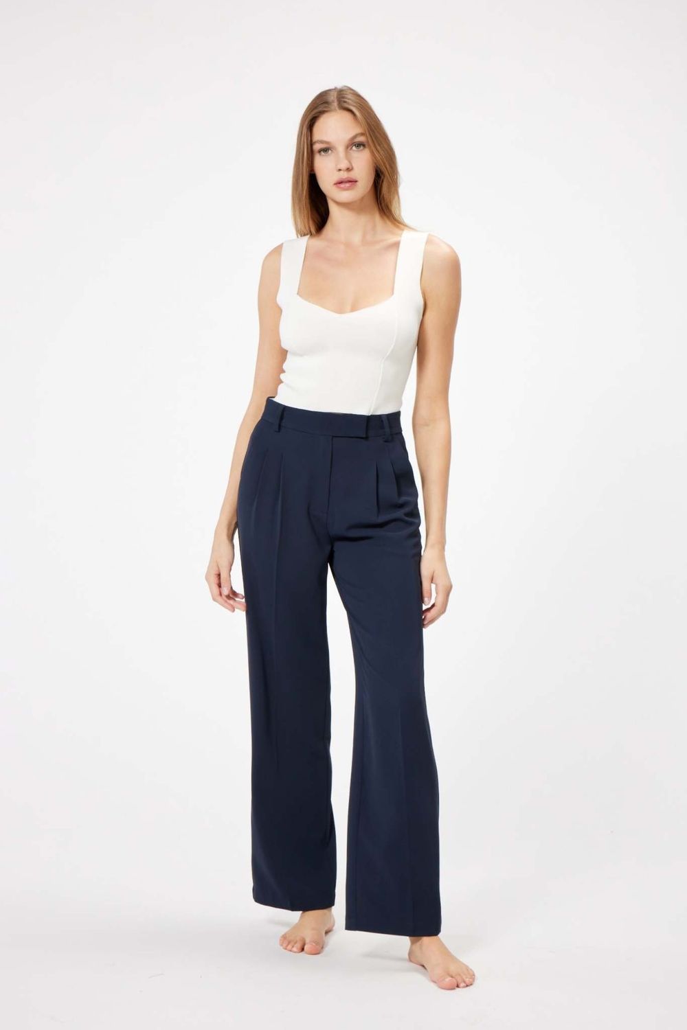 Noelle Pleated Trouser