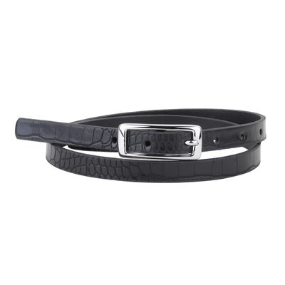 Skinny Crocodile Belt