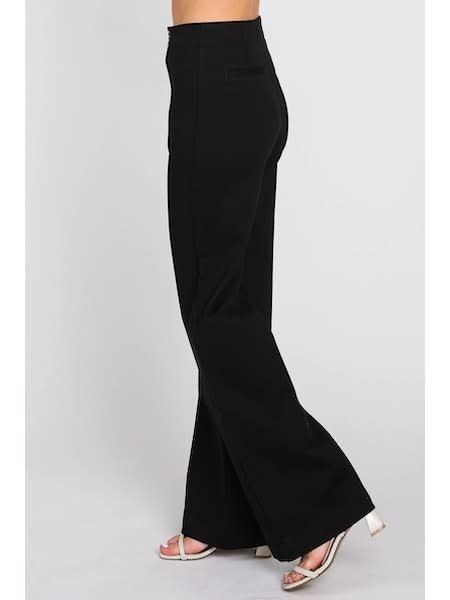 Ponte Wide Leg Trouser
