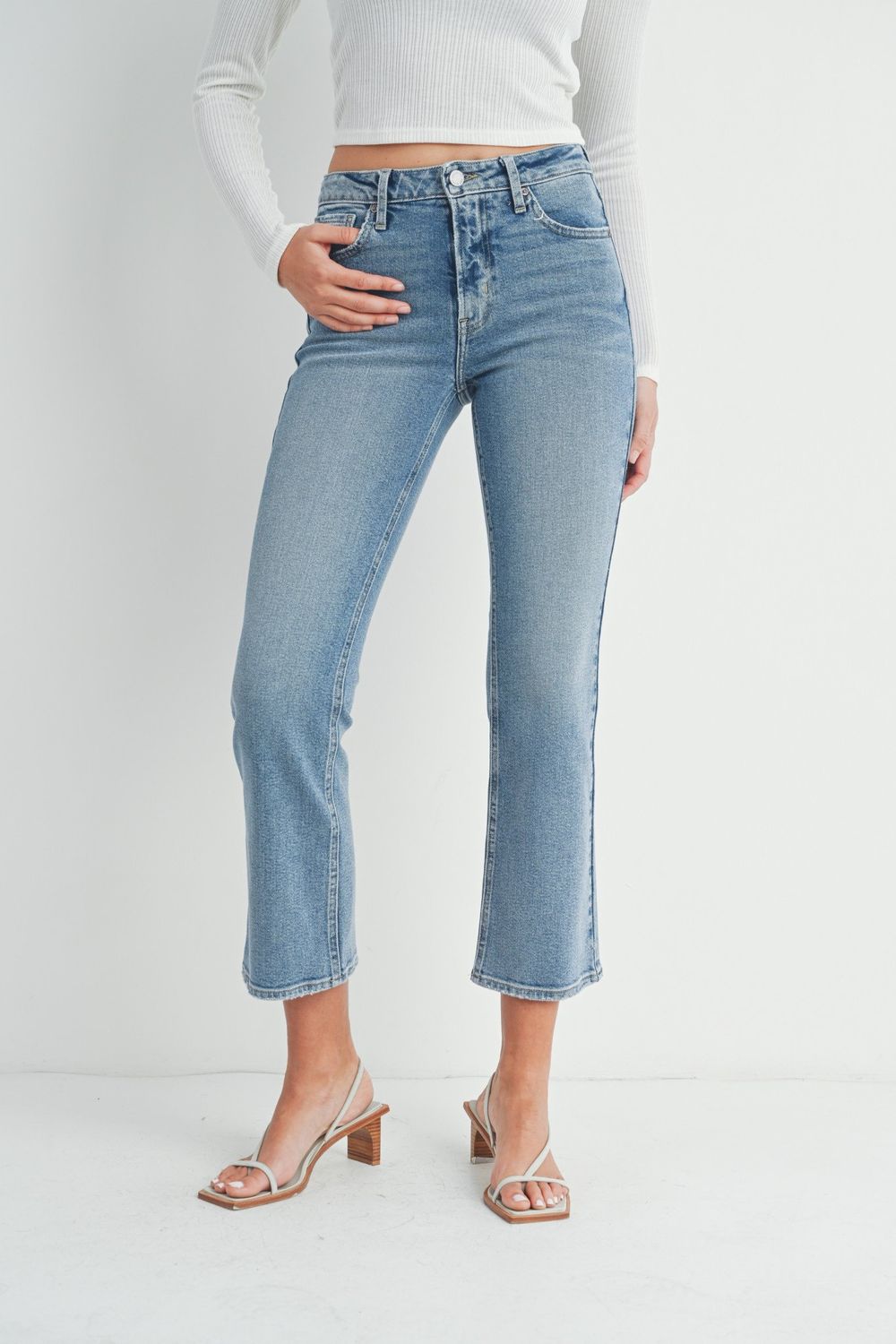 Slim Cropped Bootcut