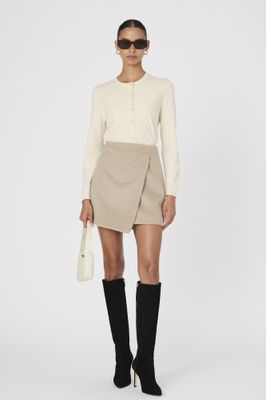 Adele Felt Mini Skirt