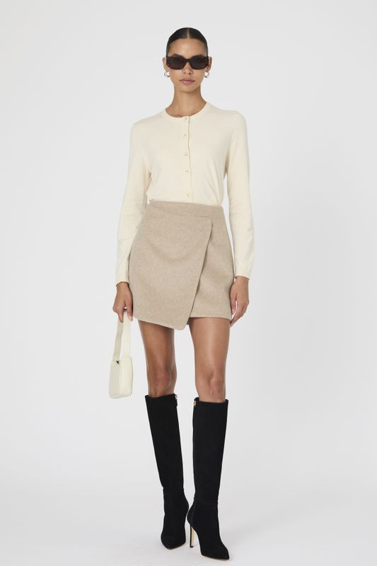 Adele Felt Mini Skirt