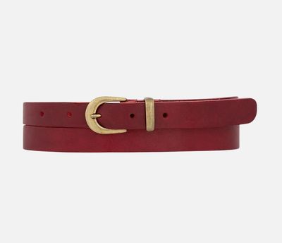 Ank | Classic Skinny Leather Belt