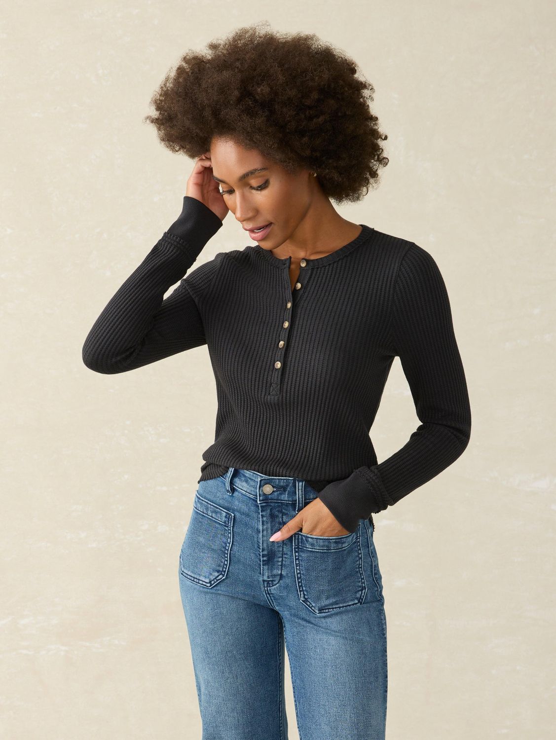 Legend™  Apres Waffle Henley