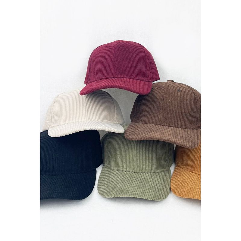 Corduroy Baseball Hat