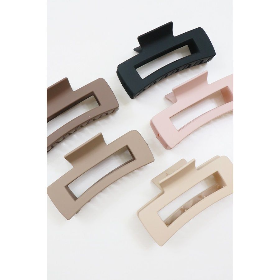 Matte Hair Clip Blush